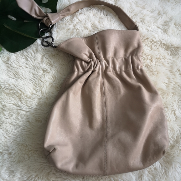 FURLA soft leather bucket bag - Picture 2 of 9